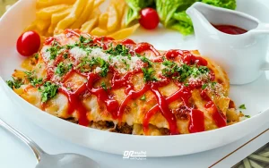 لازانیای ارکیده با سس و لیمو