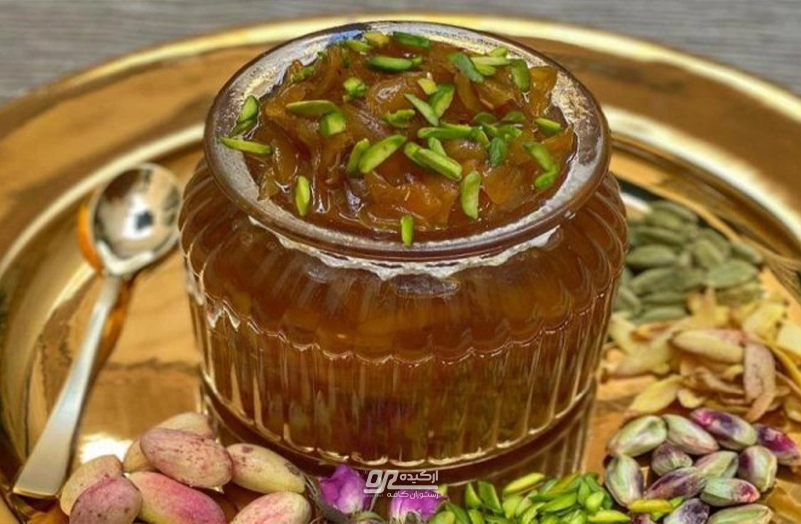 طرز تهیه مربای پوست پسته 