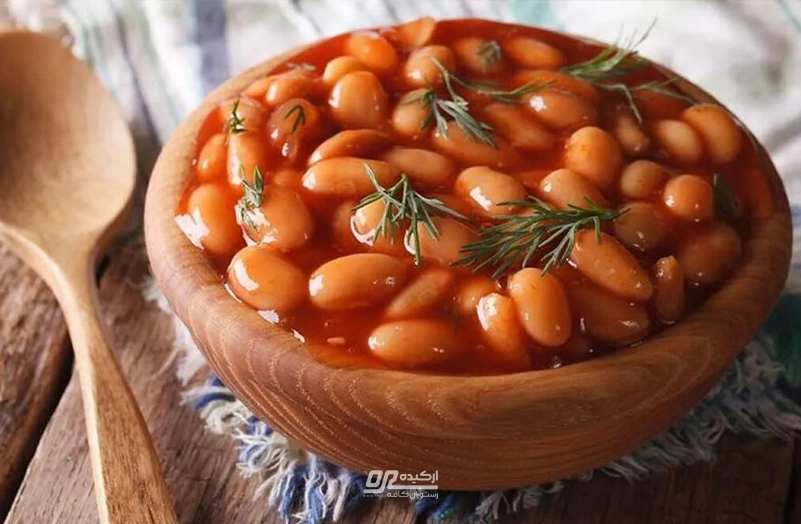 خوراک لوبیا چیتی