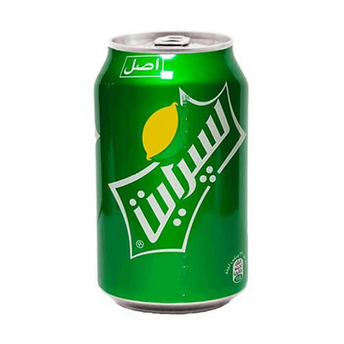 نوشابه قوطی اسپرایت