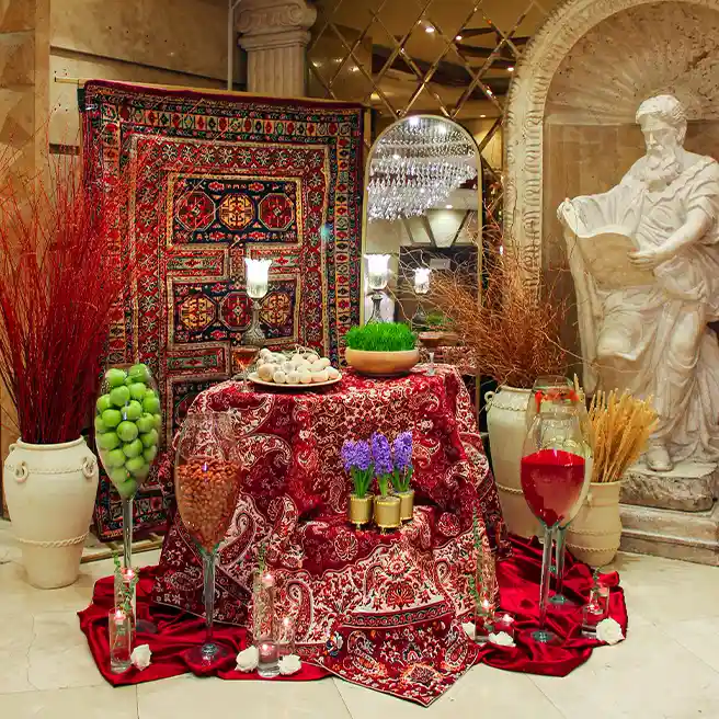 تم یلدا در رستورانکافه ارکیده شعبه آرژانتین