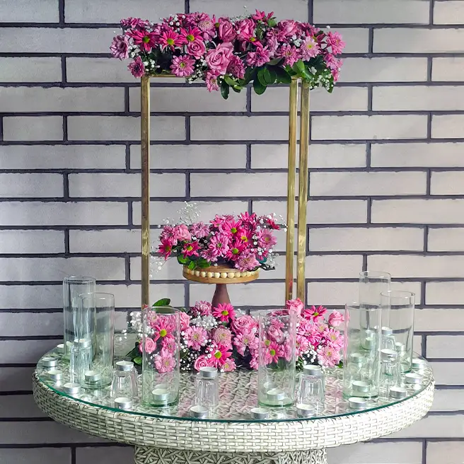 میزآرایی و تم عاشقانه در رستوران‌کافه‌های ارکیده