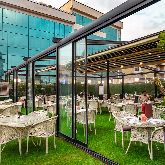 روفگاردن رستورانکافه ارکیده شعبه آرژانتین