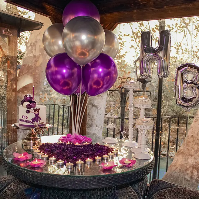 تم تولد در رستوران‌کافه ارکیده شعبه جاده چالوس