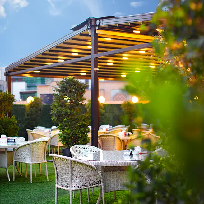 روفگاردن رستورانکافه ارکیده شعبه آرژانتین