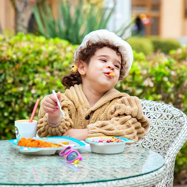 منوی غذای کودک ارکیده