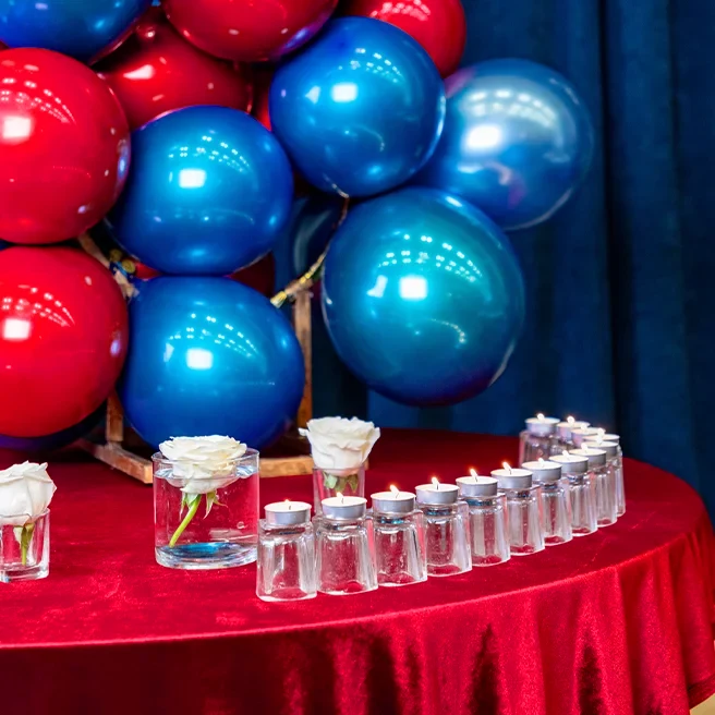 تم ولنتاین در رستوران‌کافه‌های ارکیده