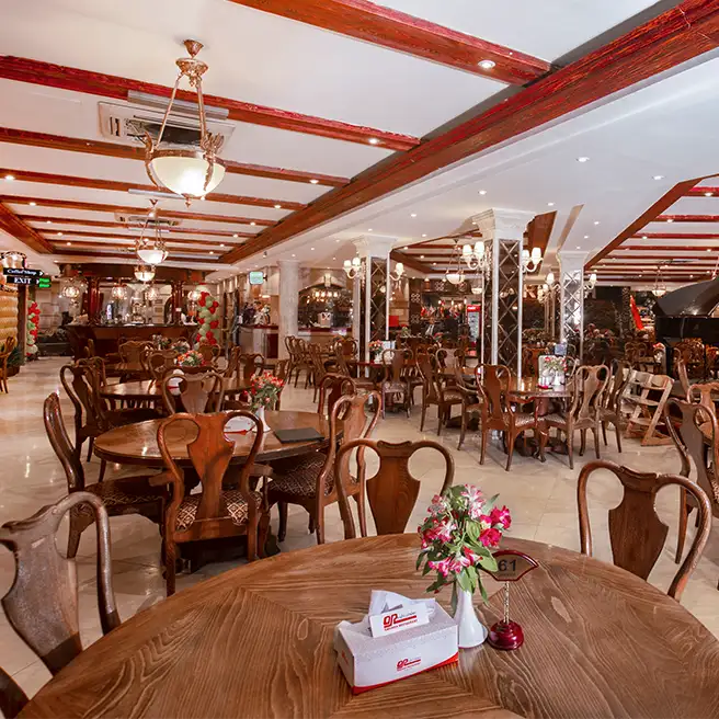 سالن عمومی رستورانکافه ارکیده شعبه آرژانتین