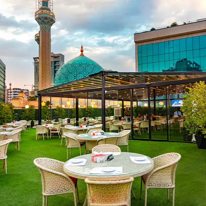 روفگاردن رستورانکافه ارکیده شعبه آرژانتین