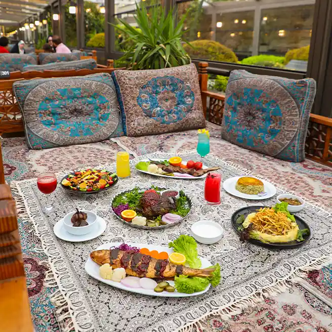 غذای محلی رستورانکافه ارکیده شعبه متل قو