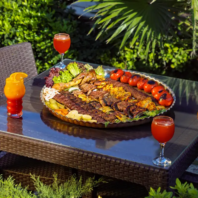 سینی کباب رویال ارکیده شعبه متل قو