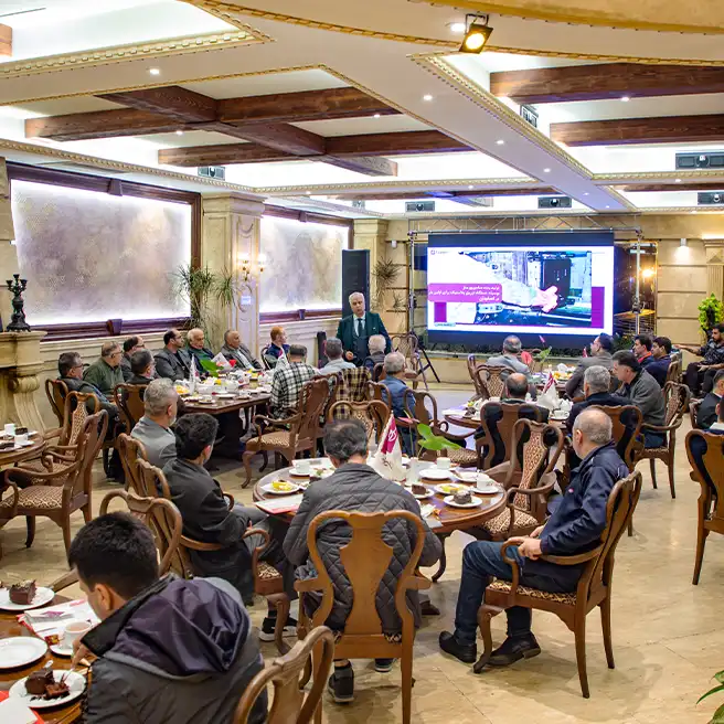 برگزاری مراسم سازمانی در رستورانکافه ارکیده شعبه متل قو