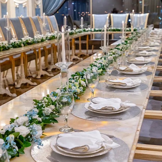 برگزاری مراسم ازدواج در رستوران‌کافه ارکیده شعبه اقدسیه