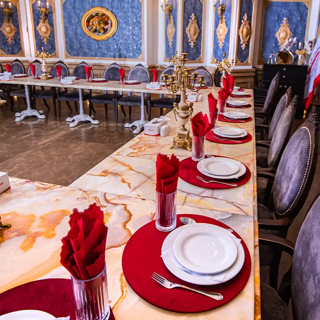 برگزاری مراسم سازمانی در سالن اختصاصی رستورانکافه ارکیده شعبه سعادتآباد