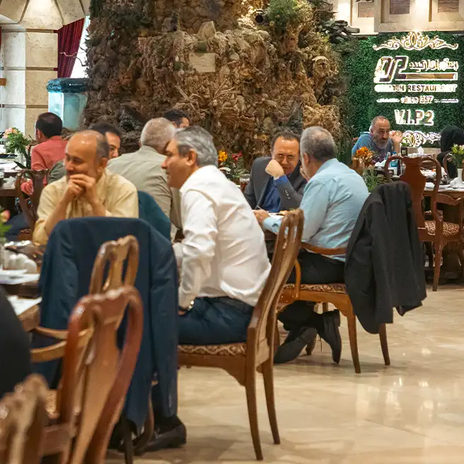 برگزاری مراسم سازمانی در رستورانکافه ارکیده شعبه آرژانتین