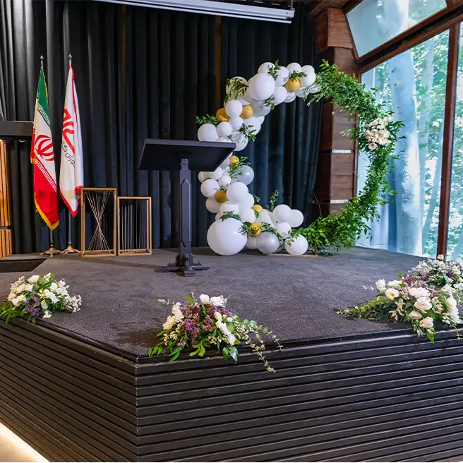 برگزاری جشن سازمانی در سالن اختصاصی خاطره رستورانکافه ارکیده شعبه جاده چالوس