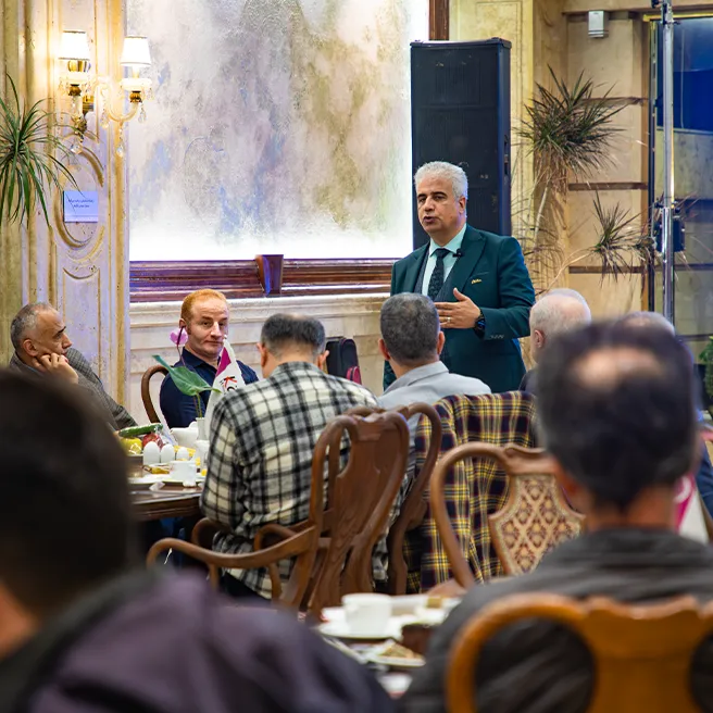 برگزاری مراسم سازمانی در رستورانکافه ارکیده شعبه متل قو