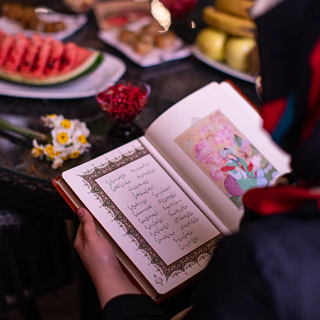 حافظ‌خوانی یلدا در شعب رستوران‌کافه‌های ارکیده