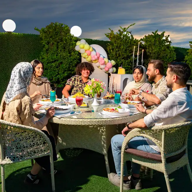 دورهمی دوستانه در روفگاردن ارکیده شعبه آرژانتین