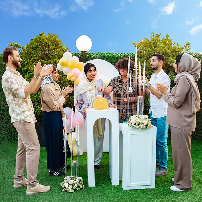 برگزاری جشن تولد دوستانه در روفگاردن ارکیده شعبه آرژانتین