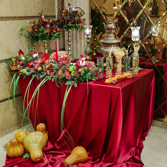 تم یلدایی در رستوران‌کافه‌های ارکیده