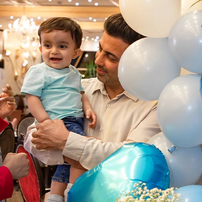 جشن روز پدر در رستوران‌کافه ارکیده شعبه سعادت‌آباد