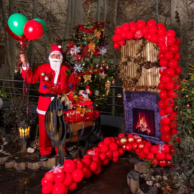 تم کریسمس در رستوران‌کافه ارکیده شعبه آرژانتین