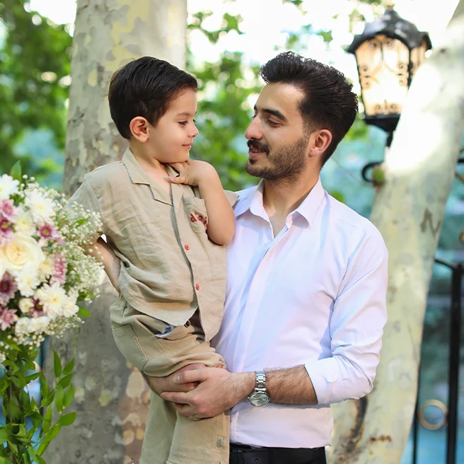 جشن روز پدر در طبیعت زیبای ارکیده جاده چالوس