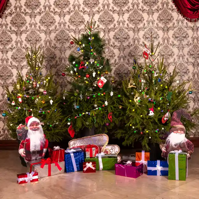 تم کریسمس در رستوران‌کافه ارکیده شعبه متل قو