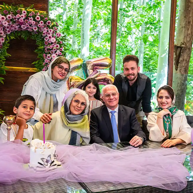 برگزاری جشن‌های خانوادگی در سالن اختصاصی ارکیده شعبه جاده چالوس